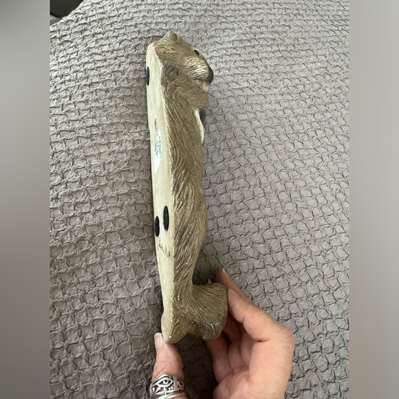 Vintage Sandra Brue signed sandicast otter sculpture from 1984. Made in the USA - Picture 7 of 11